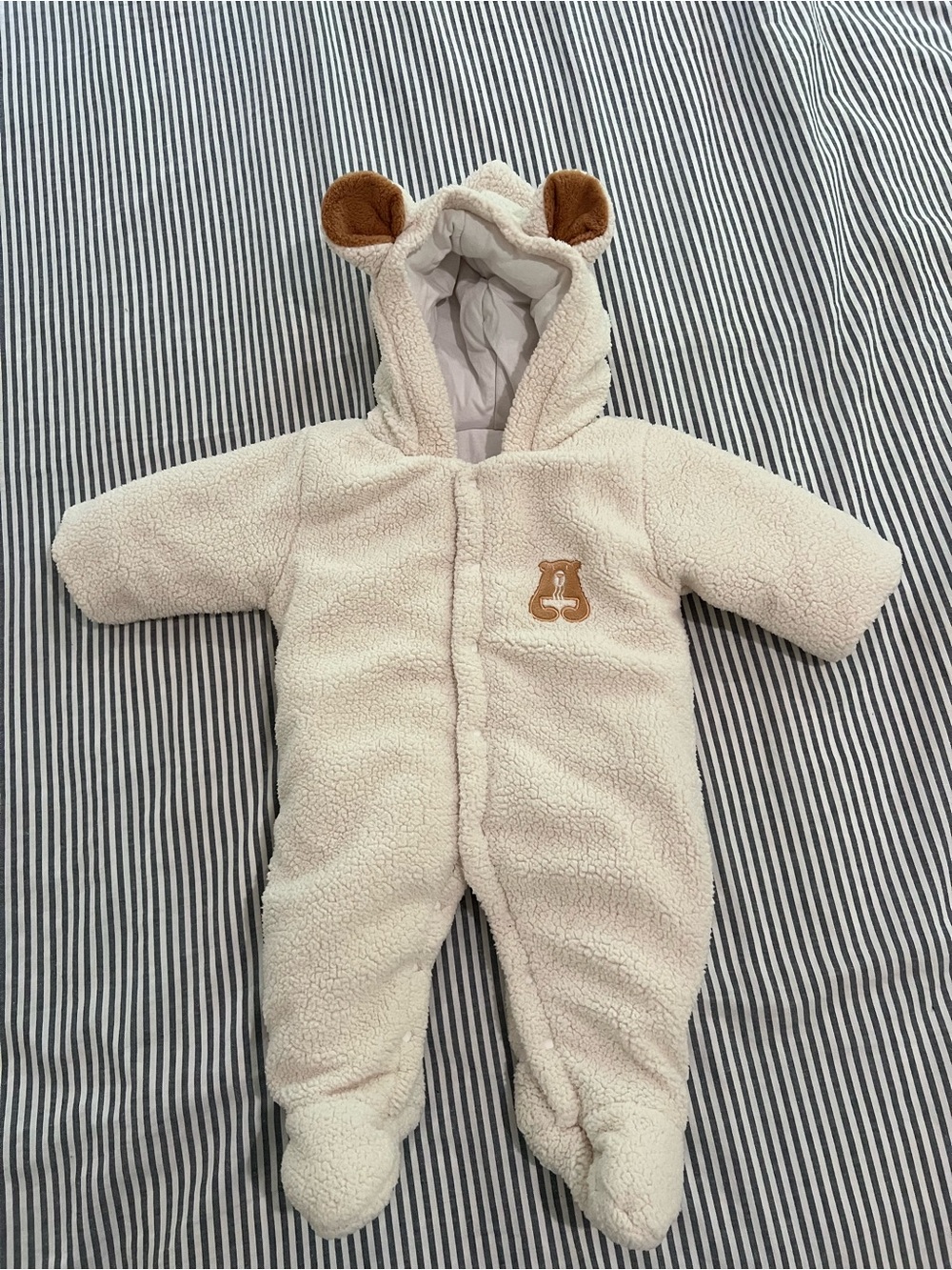 Baby teddy bear cover up 0-6 months
